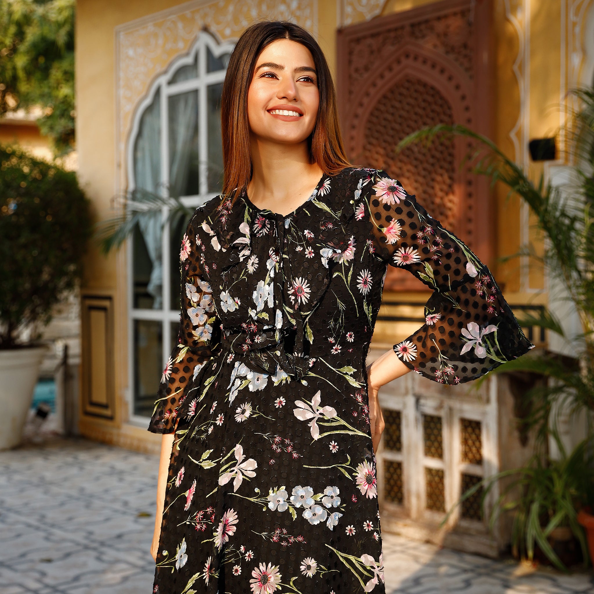 Penelope Floral Maxi Dress