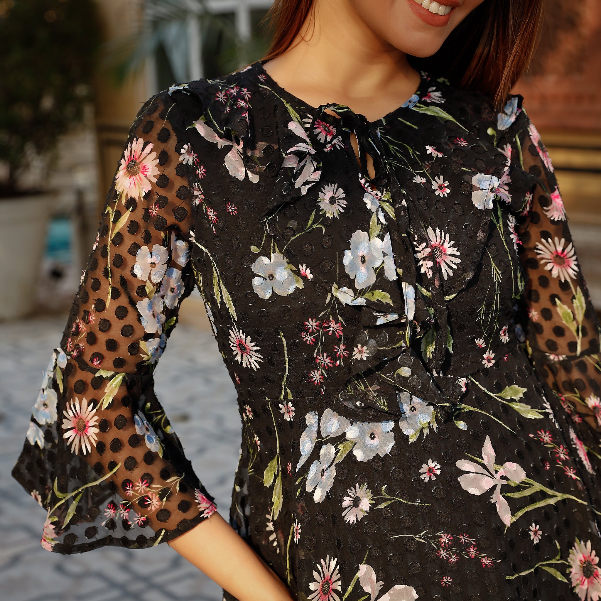 Penelope Floral Maxi Dress