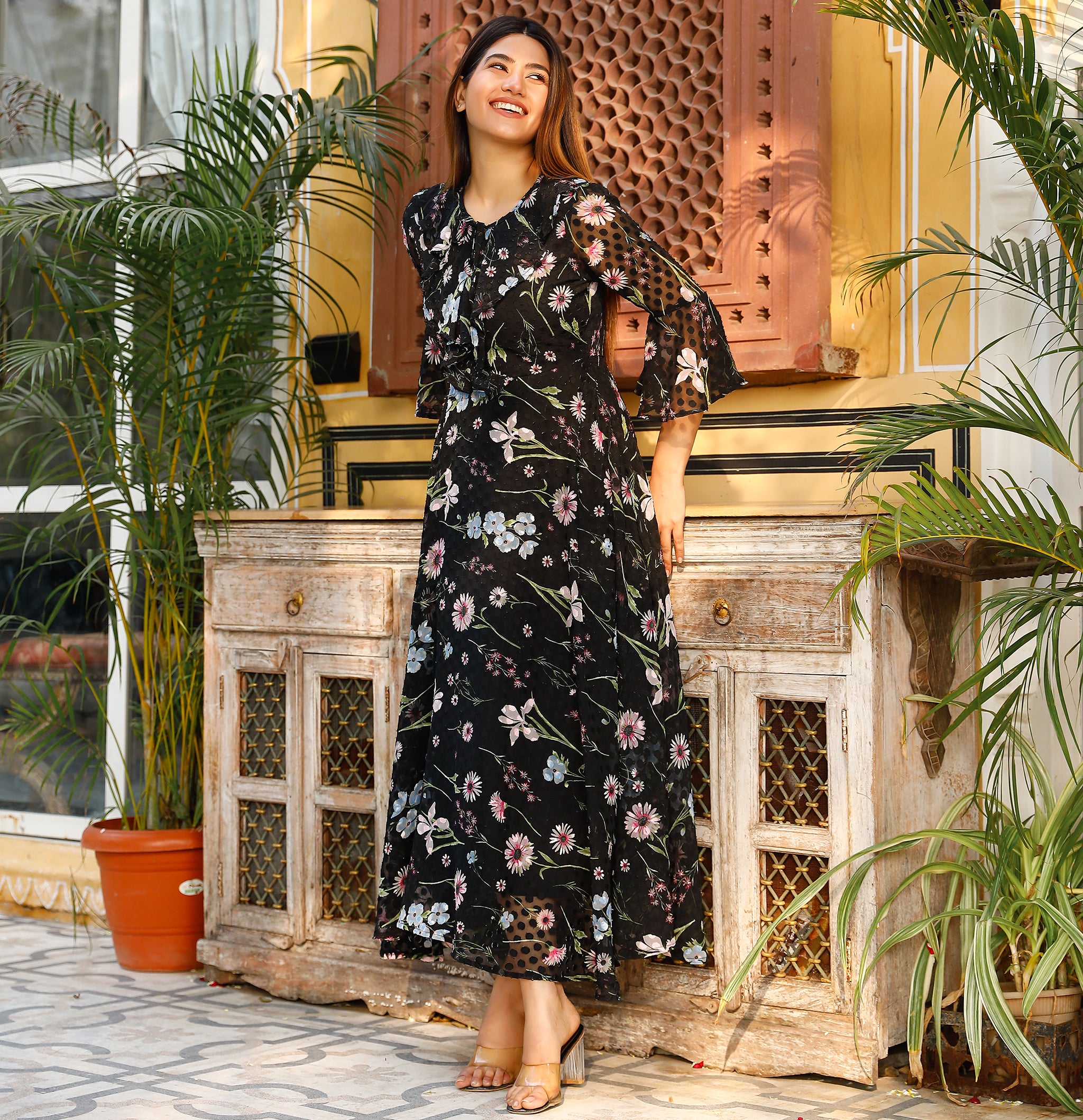 Penelope Floral Maxi Dress