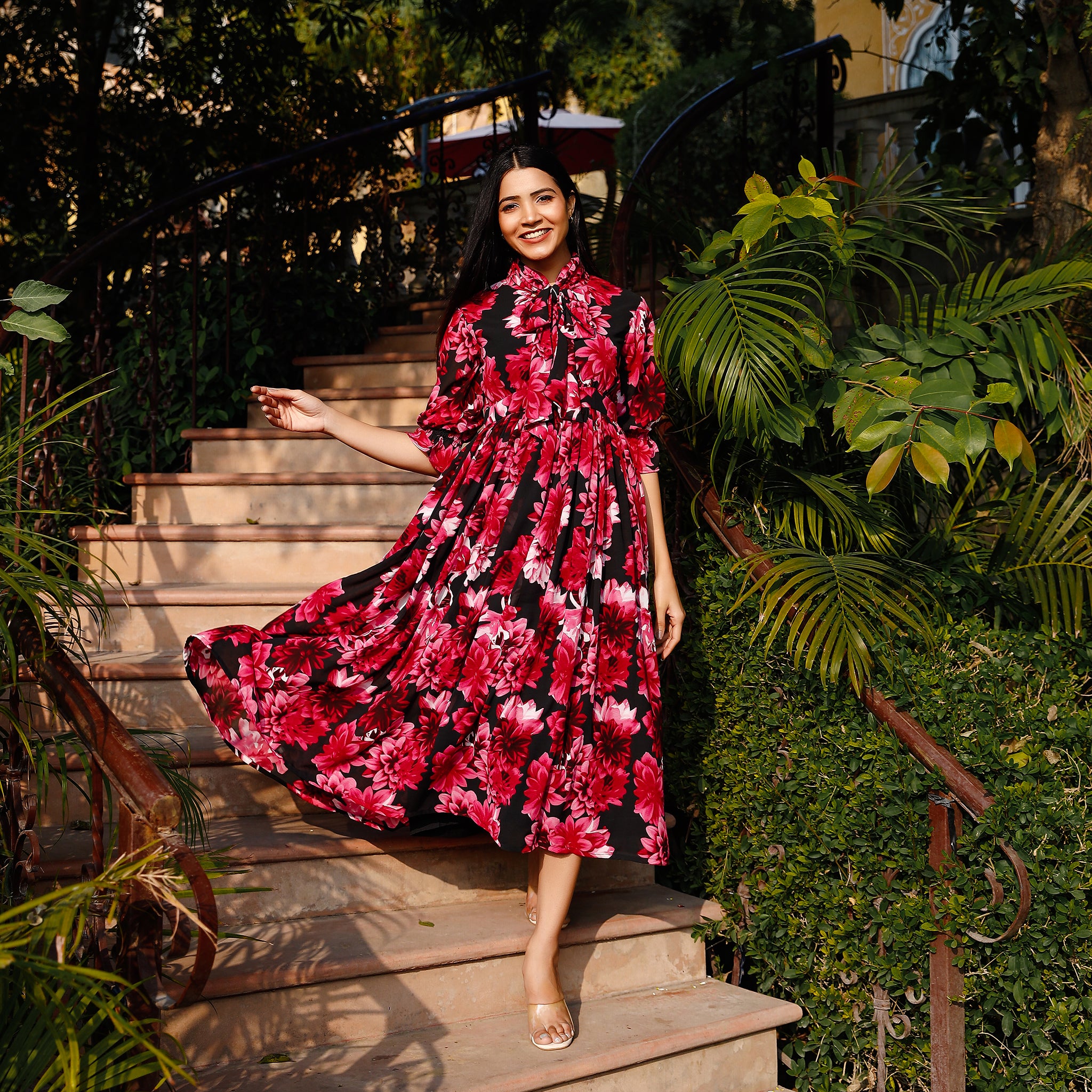 Livia Floral Maxi Dress