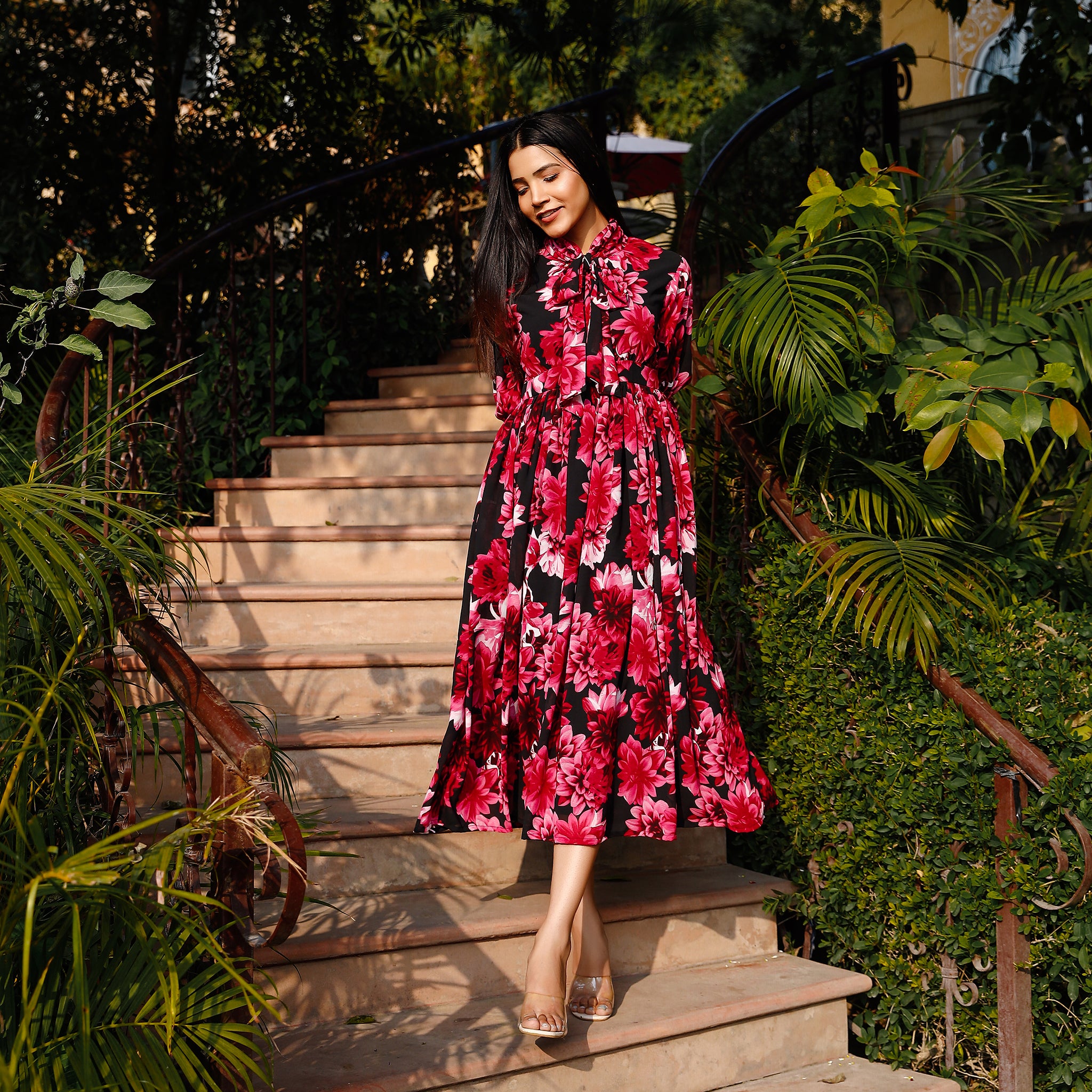 Livia Floral Maxi Dress