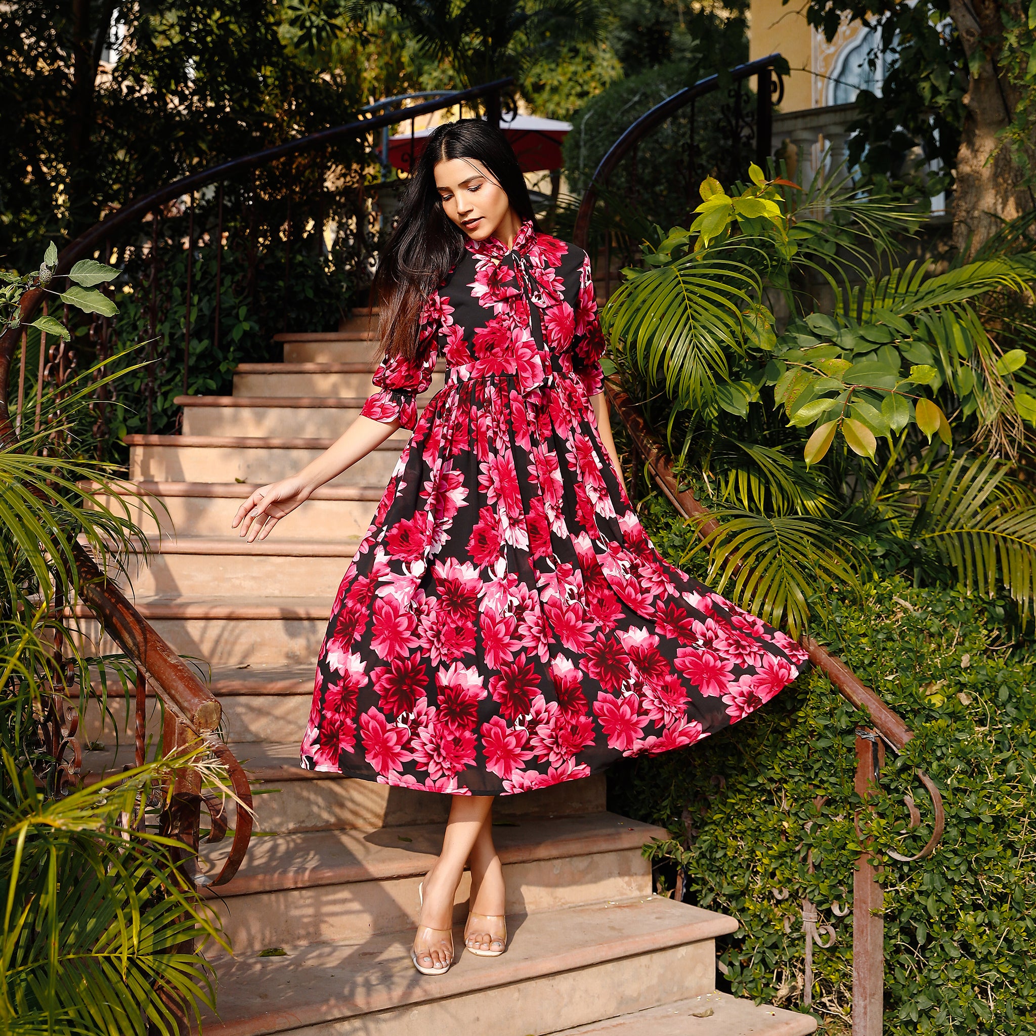 Livia Floral Maxi Dress