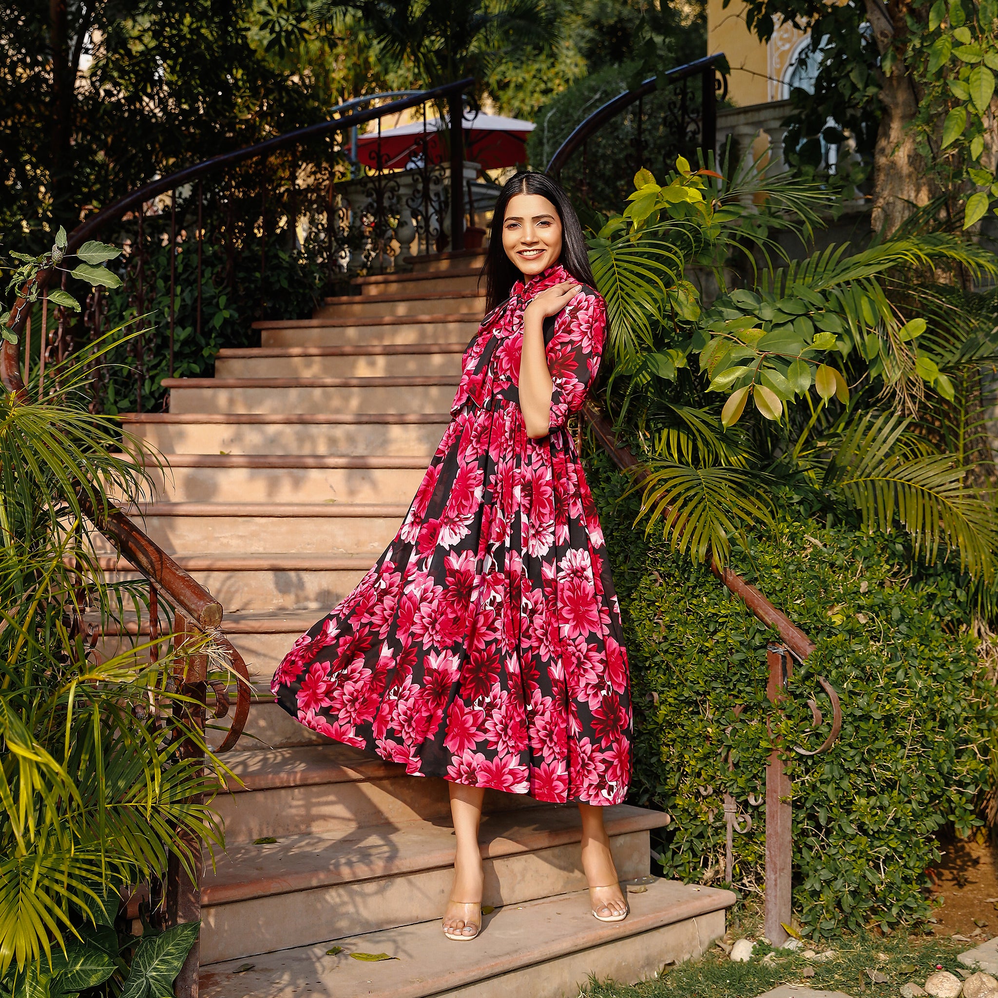 Livia Floral Maxi Dress