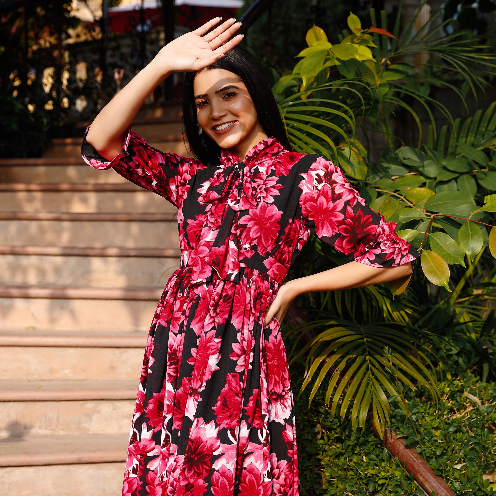 Livia Floral Maxi Dress