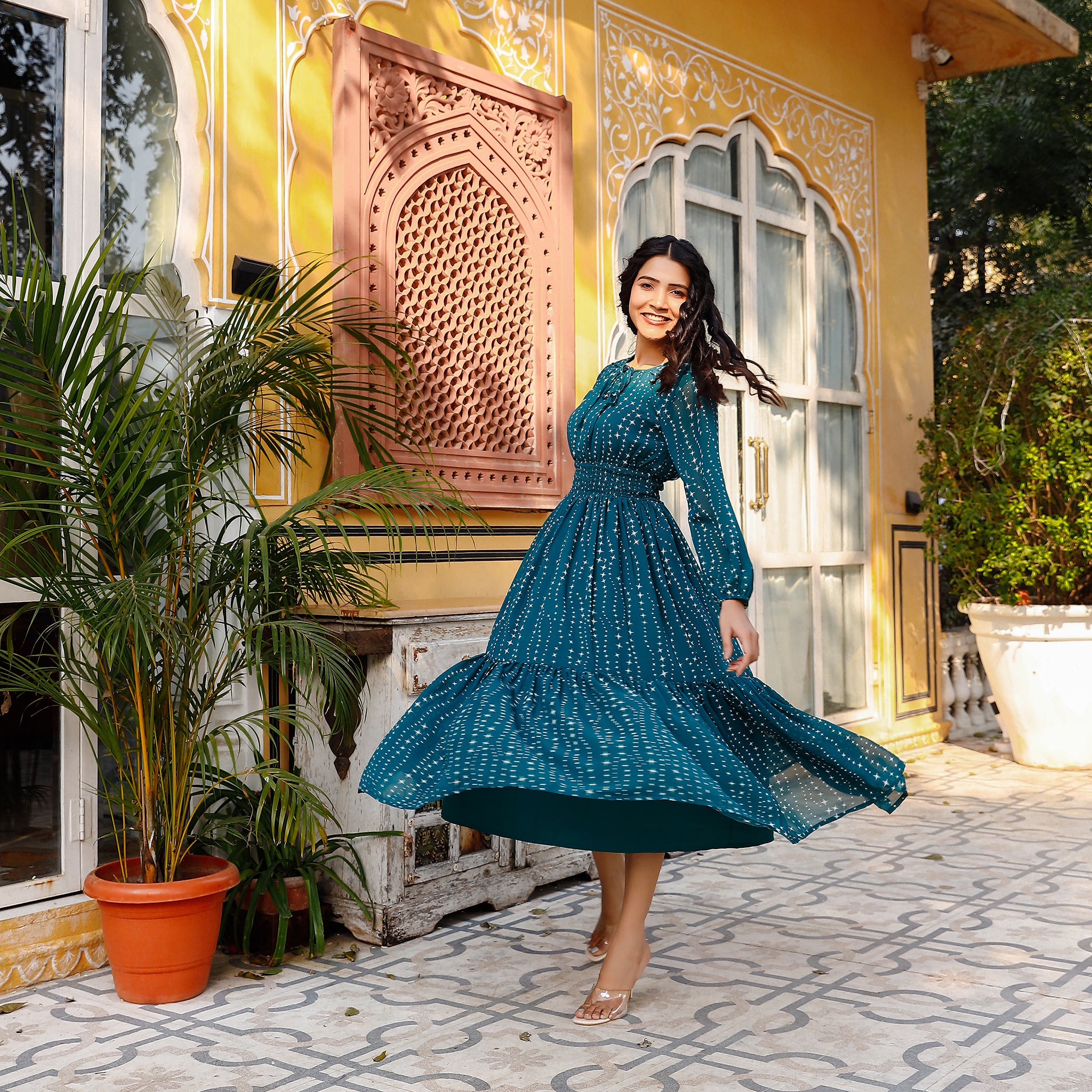 Judith Green Stellar Dress