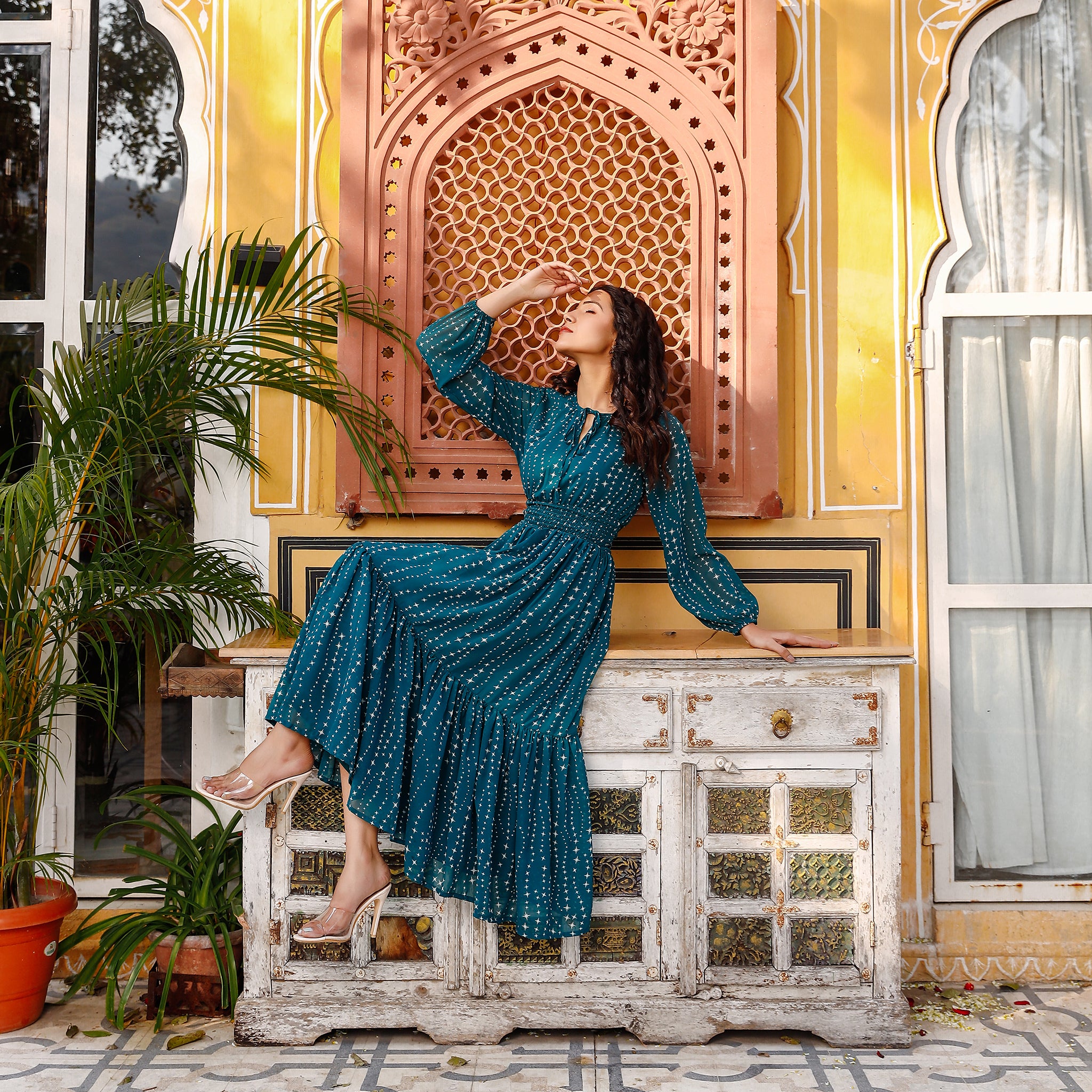 Judith Green Stellar Dress