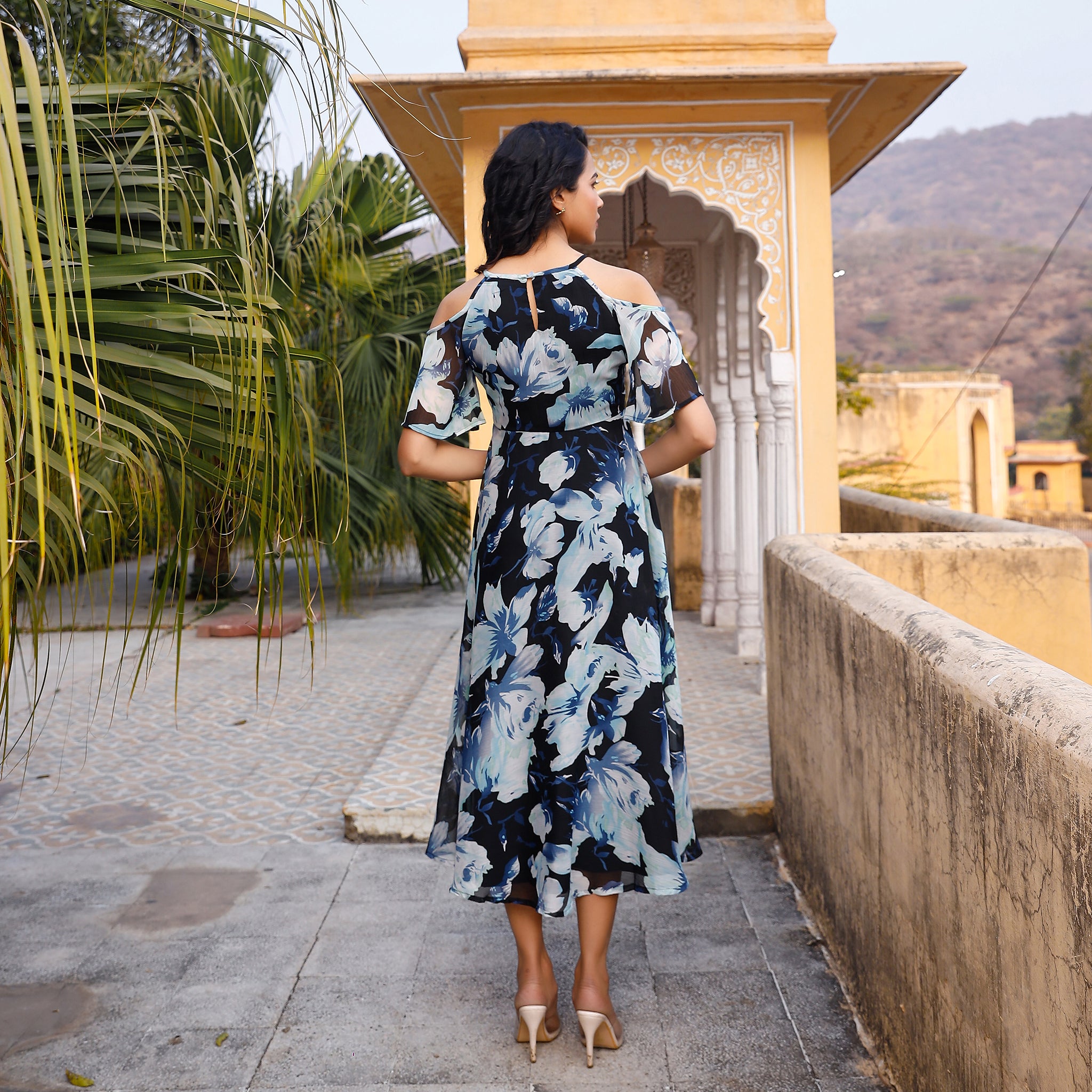 Adara Floral Maxi Dress