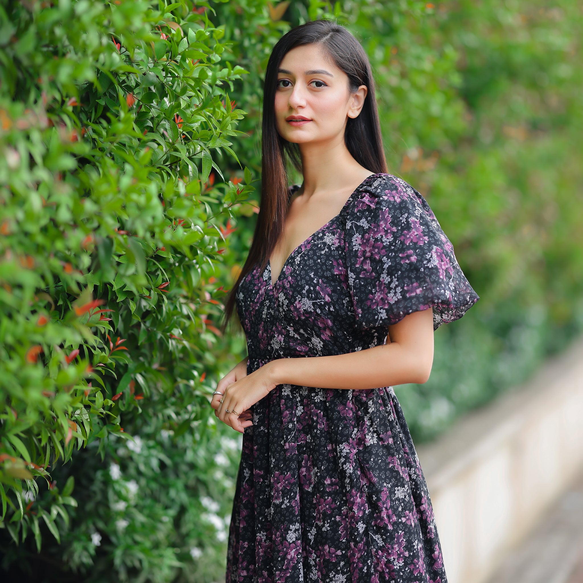 Greta Floral Maxi Dress