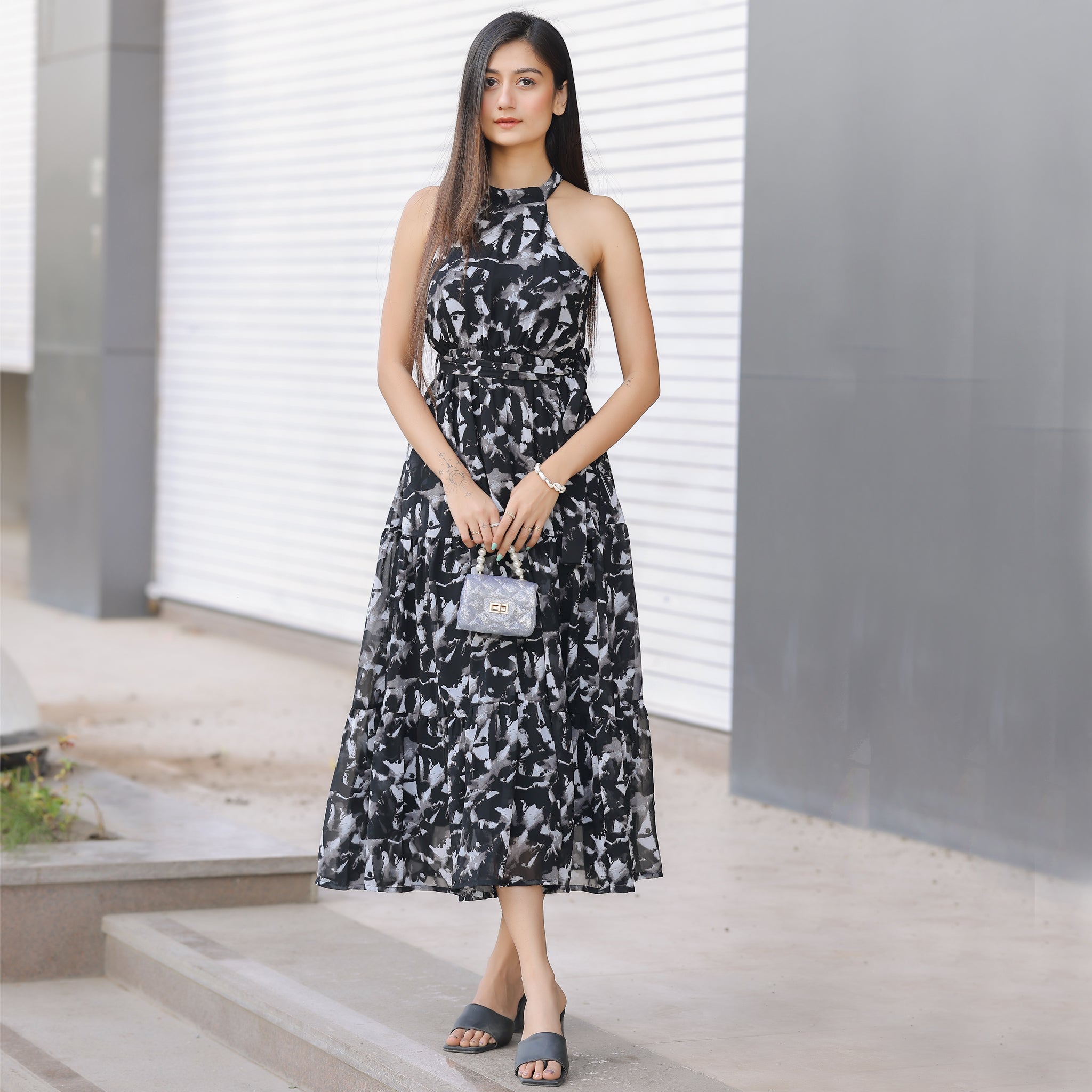 Olivia Multicolor Maxi Sundress