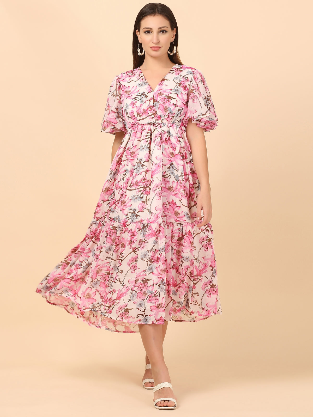 Darcy Multicolor Floral Maxi Dress