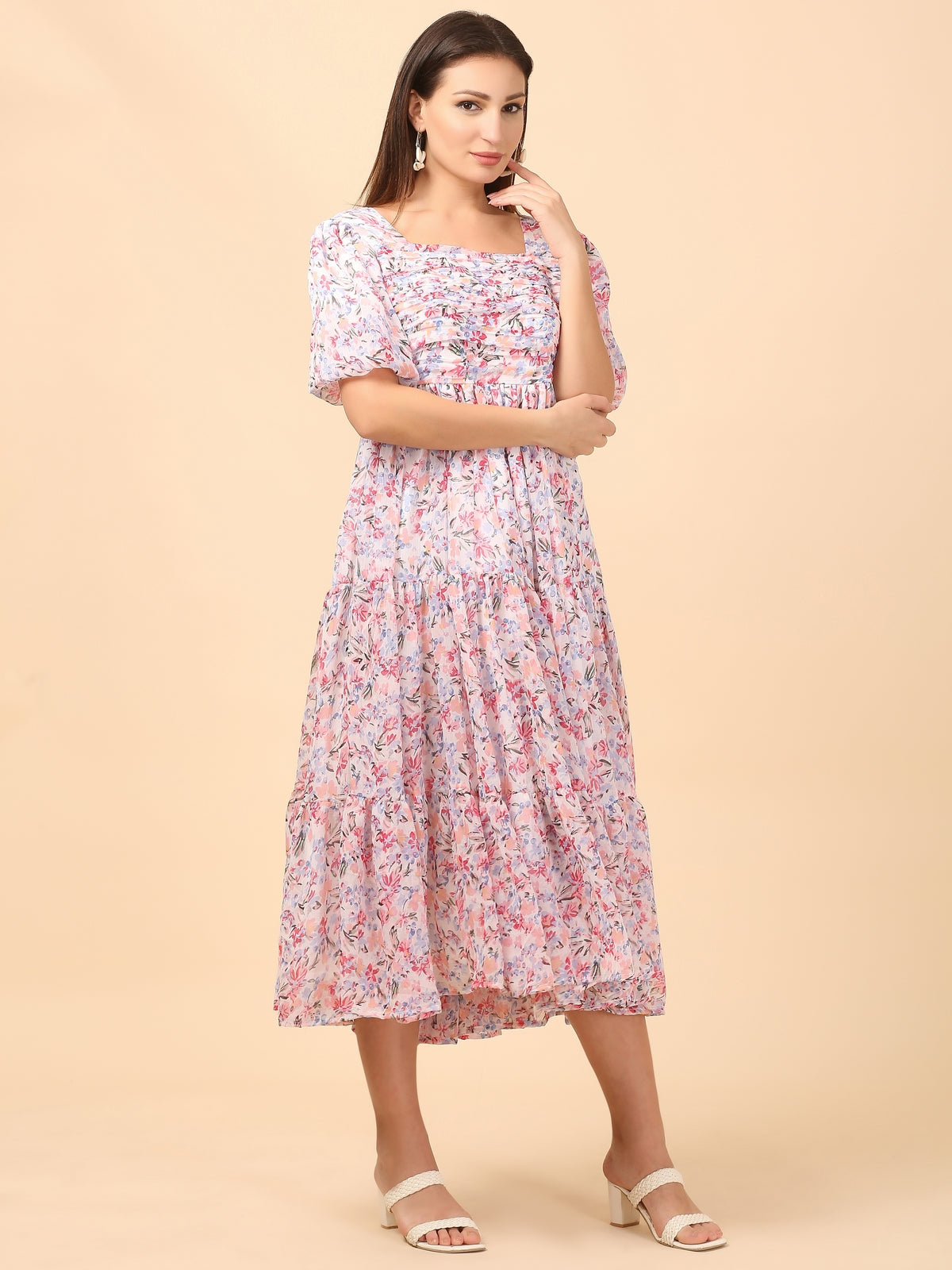 Crayson Multicolor Floral Maxi Dress