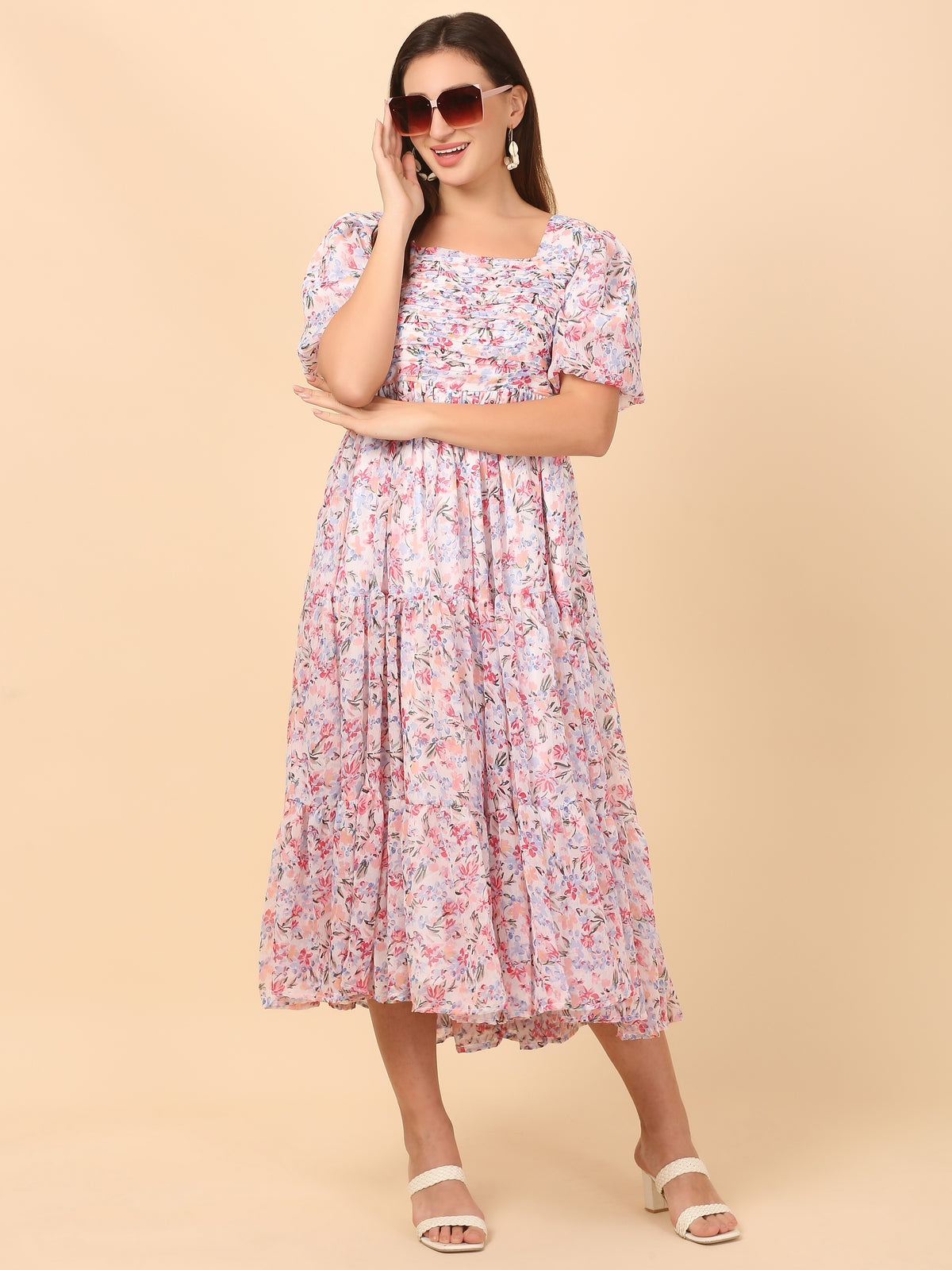 Crayson Multicolor Floral Maxi Dress