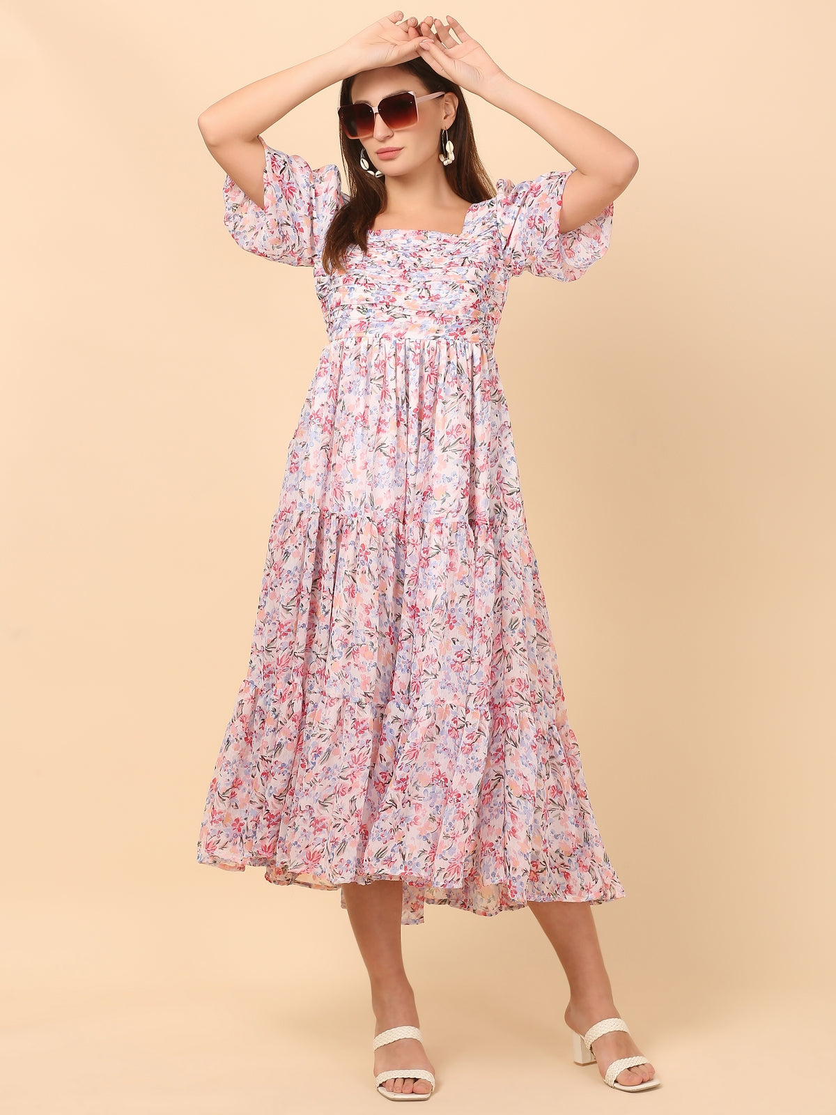 Crayson Multicolor Floral Maxi Dress