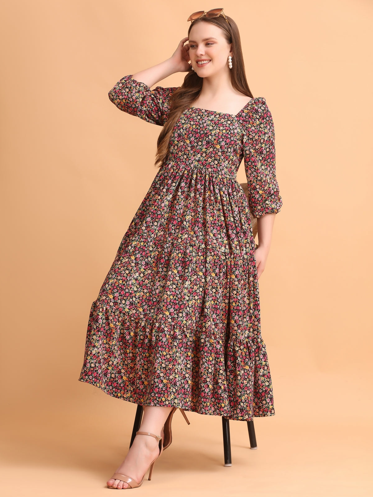 Sydney Multicolor Maxi Dress