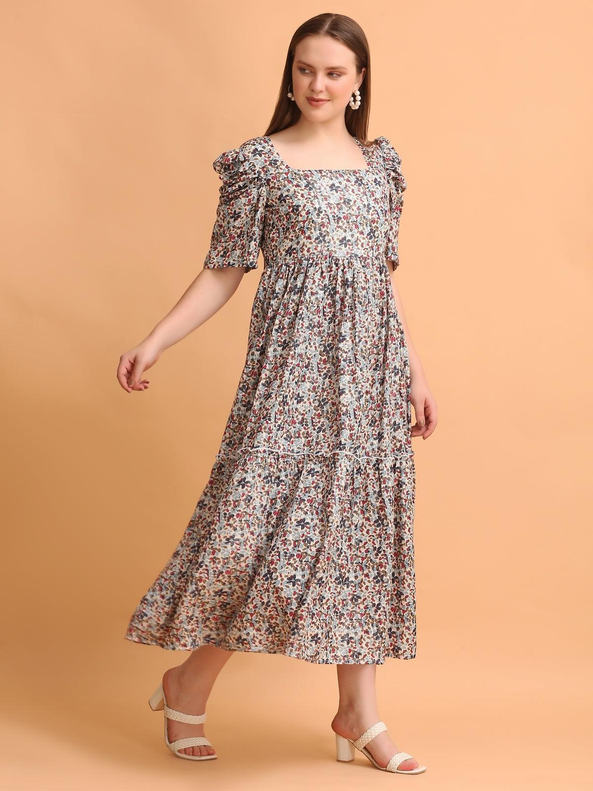 Kim Cotton Floral Dress