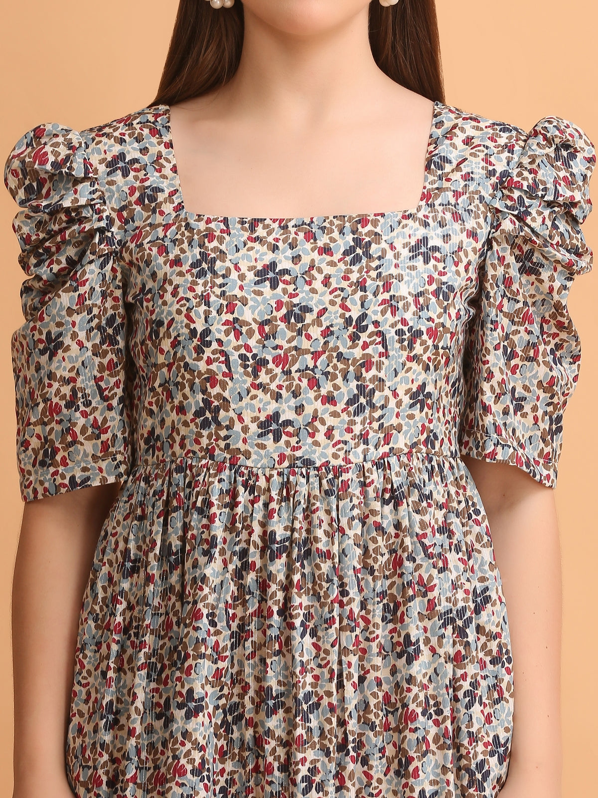 Kim Cotton Floral Dress