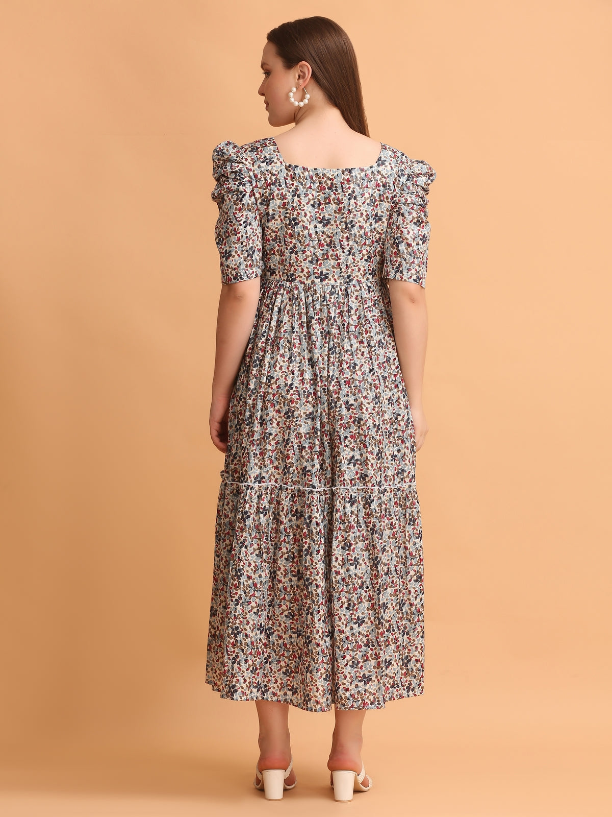 Kim Cotton Floral Dress
