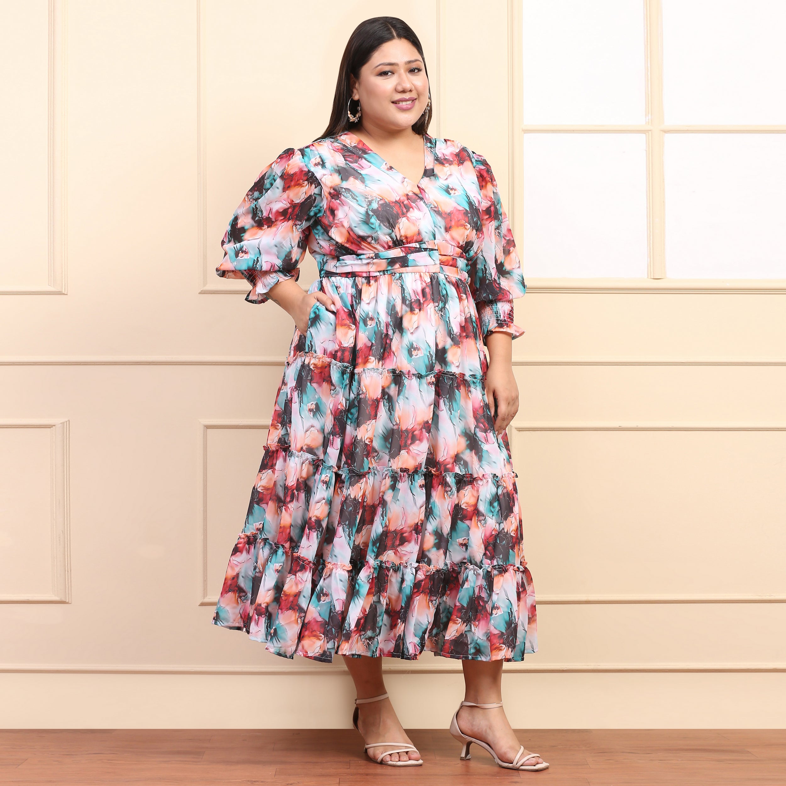 Rosie Multicolor Maxi Dress