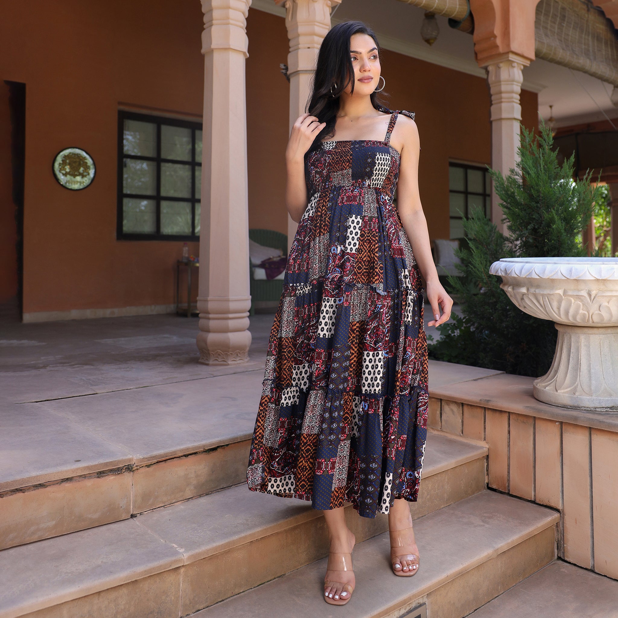 Marianna Multicolor Maxi Dress