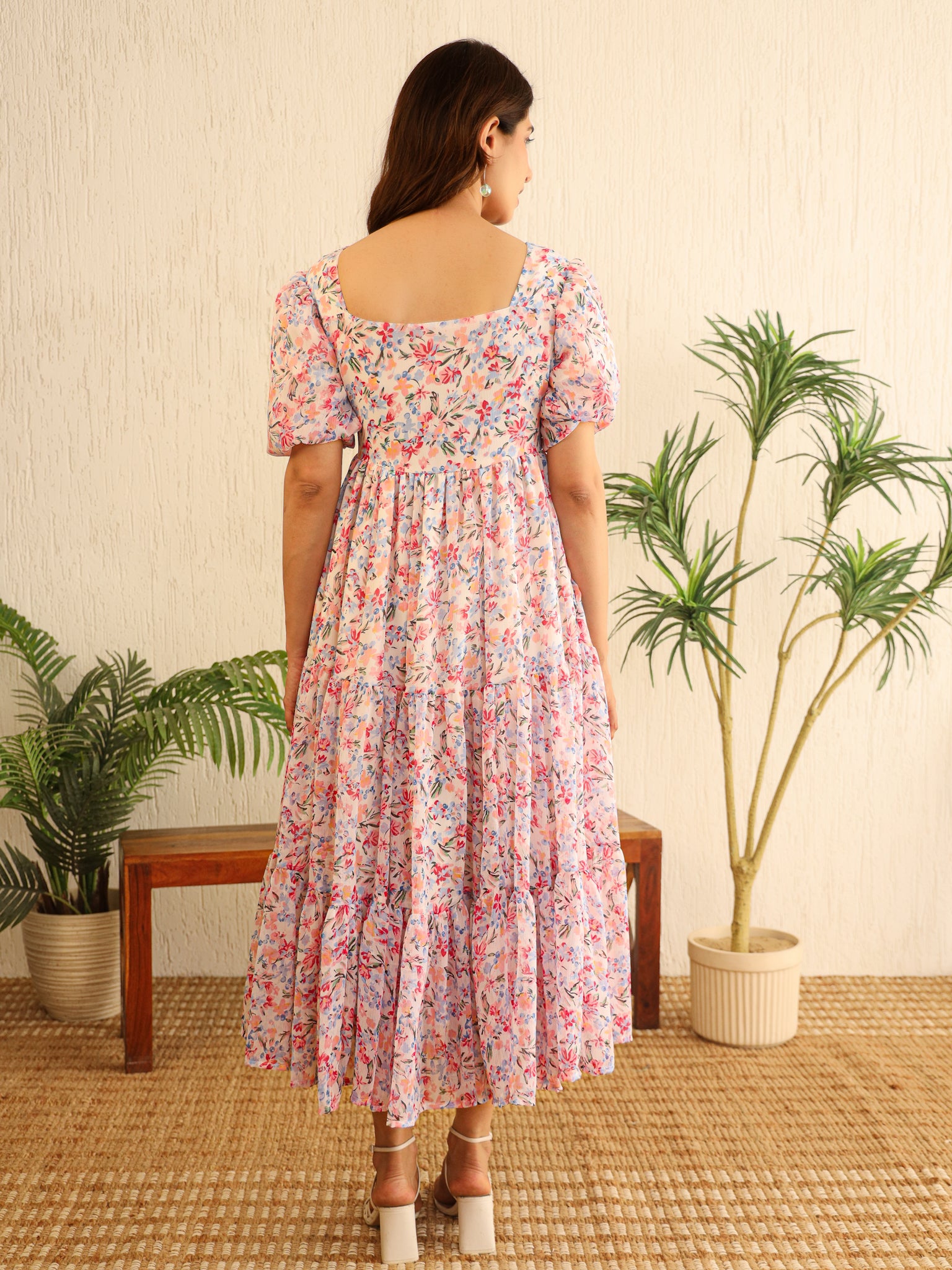 Crayson Multicolor Floral Maxi Dress