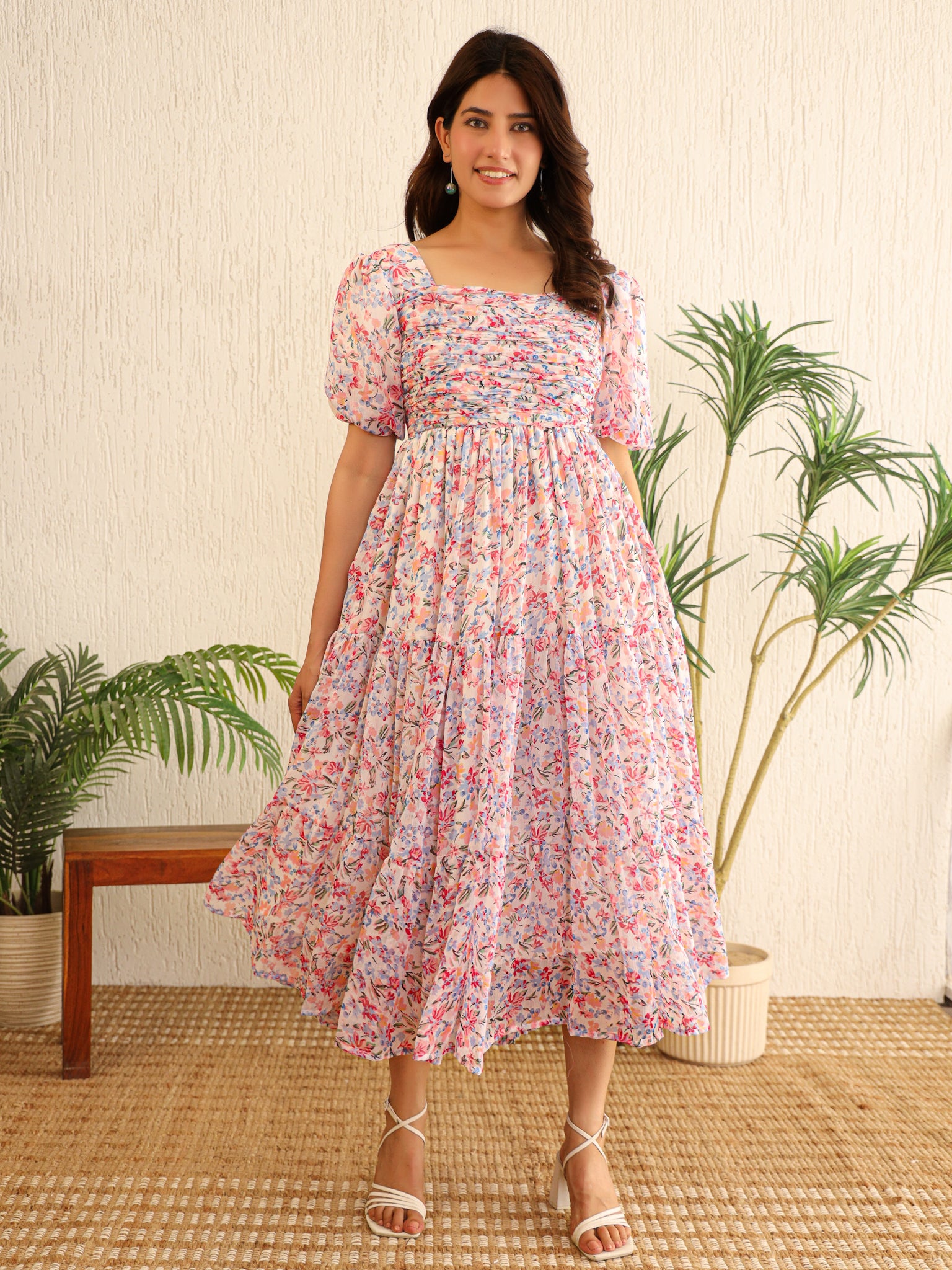 Crayson Multicolor Floral Maxi Dress