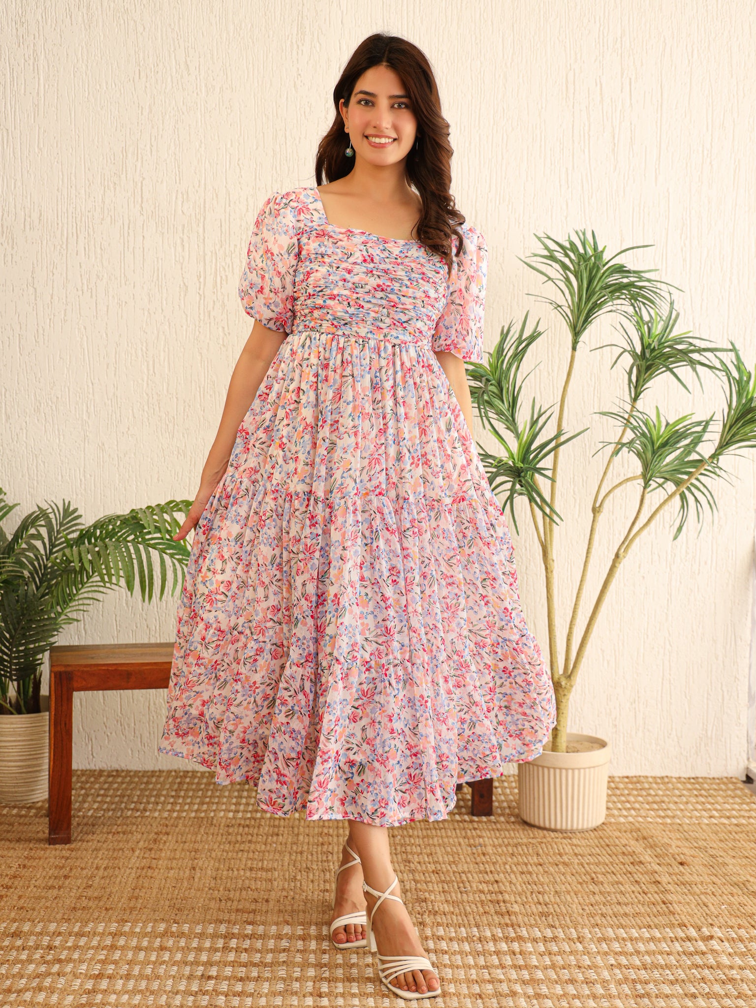 Crayson Multicolor Floral Maxi Dress
