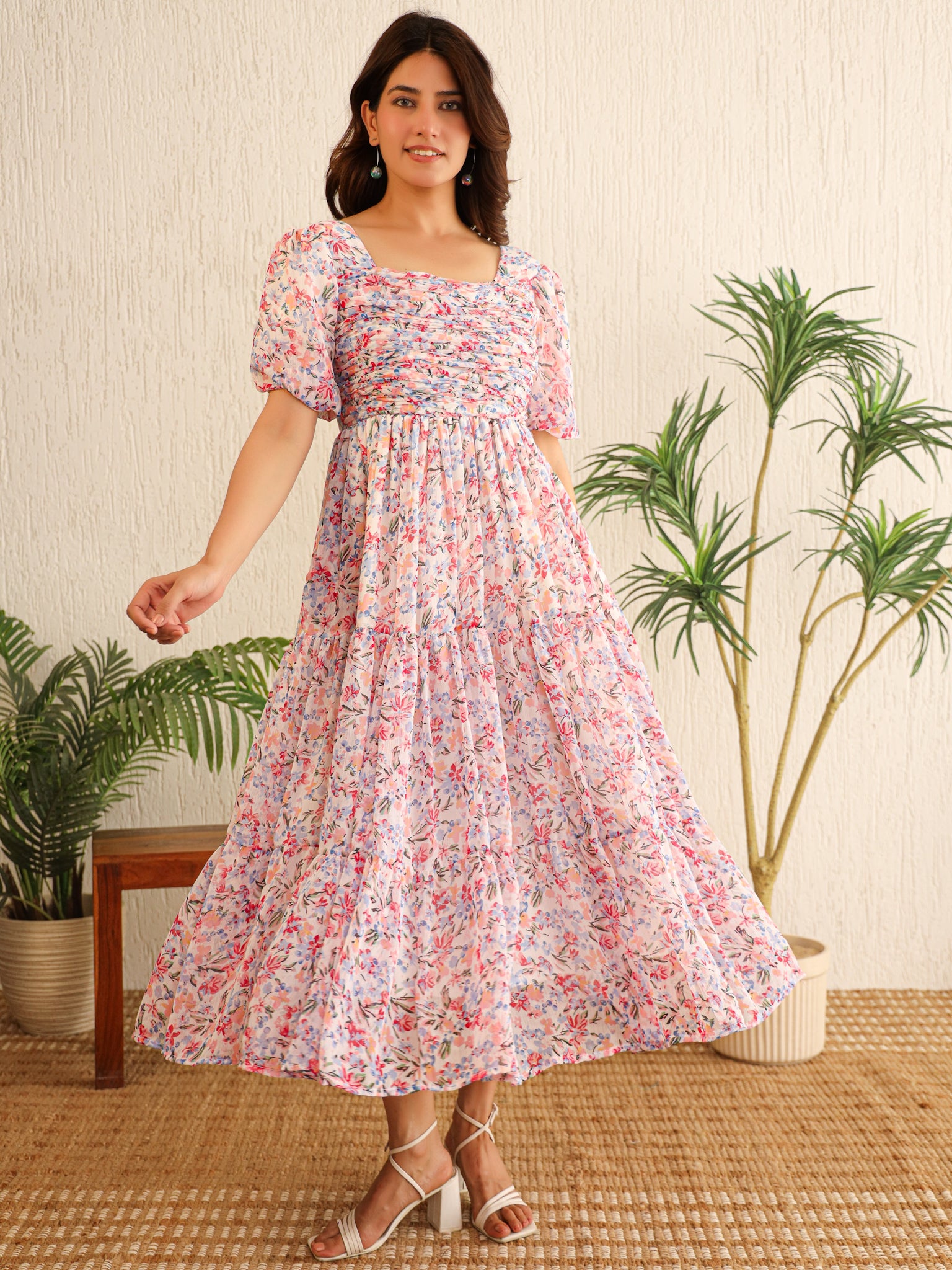 Crayson Multicolor Floral Maxi Dress