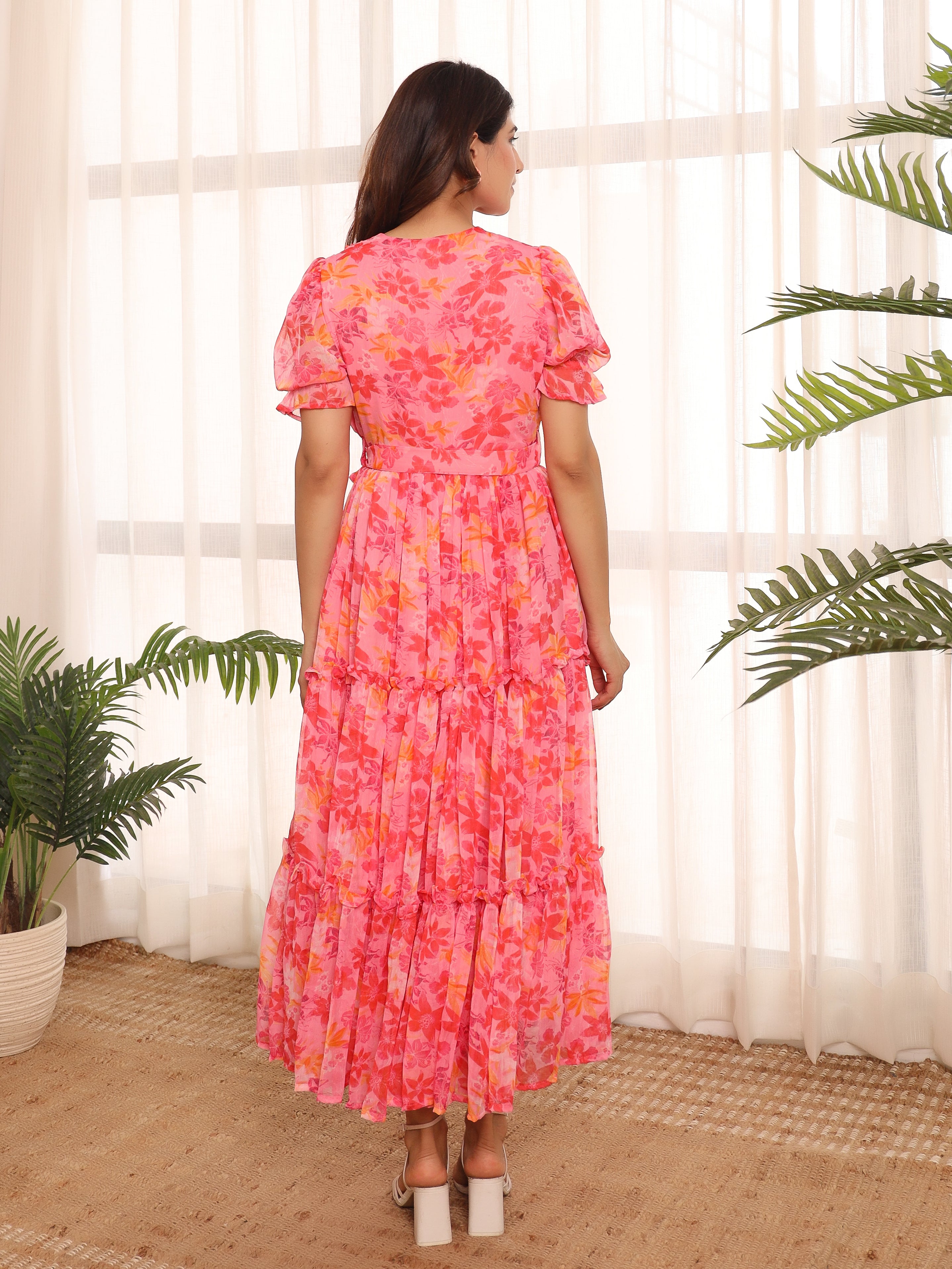 Willa Multicolor Floral Maxi Dress