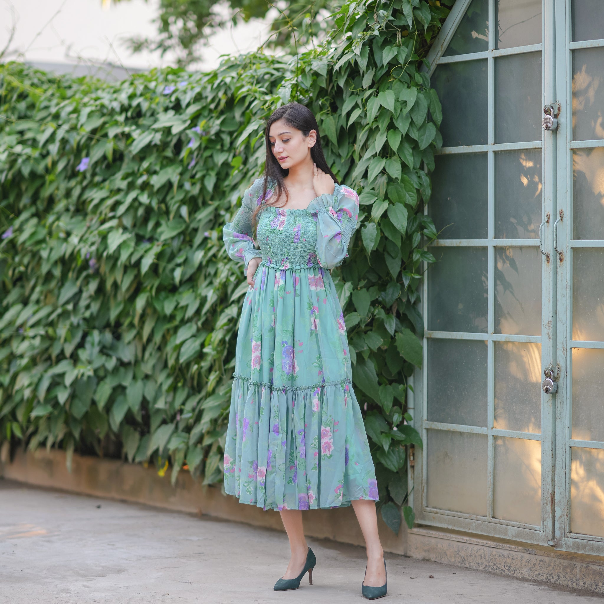 Amara Floral Maxi Dress