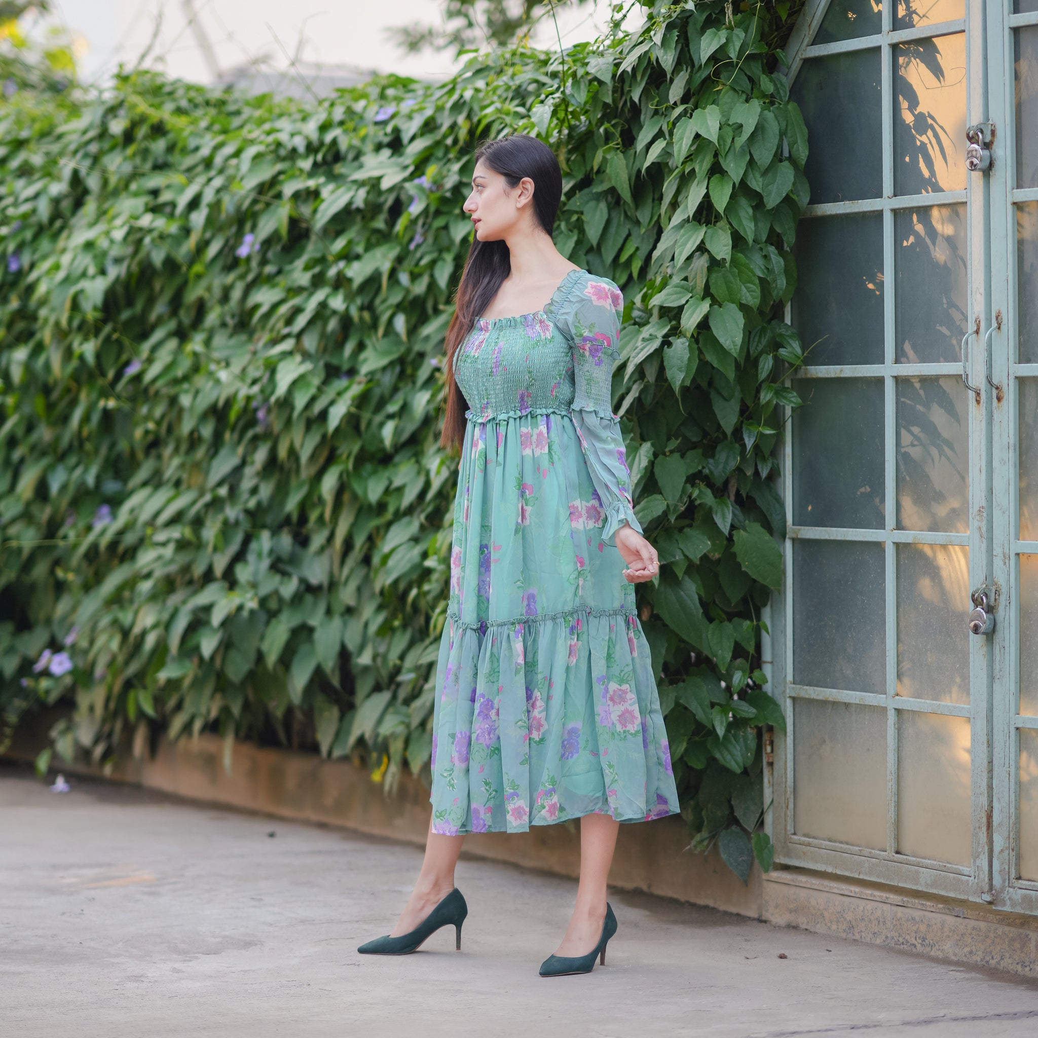Amara Floral Maxi Dress