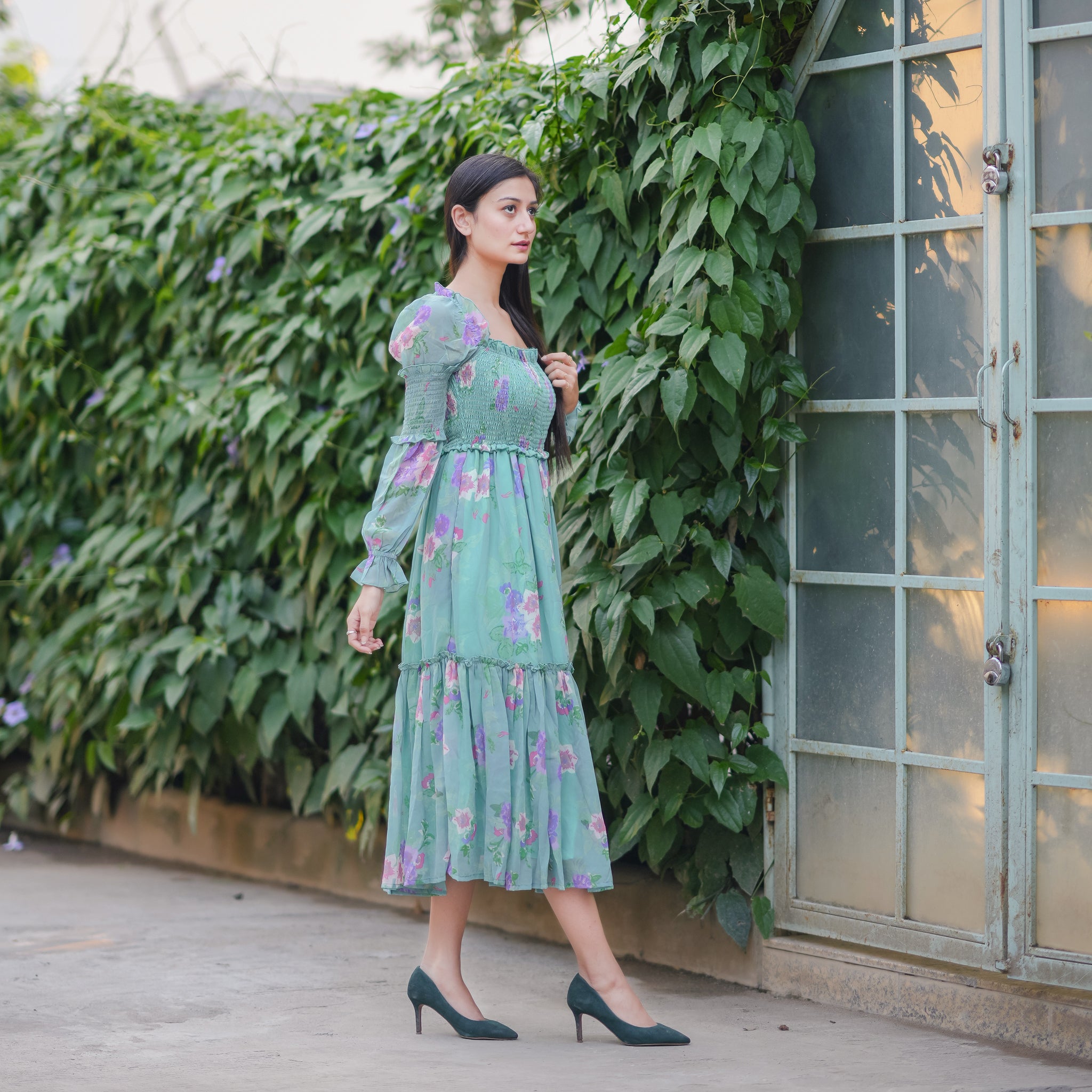 Amara Floral Maxi Dress