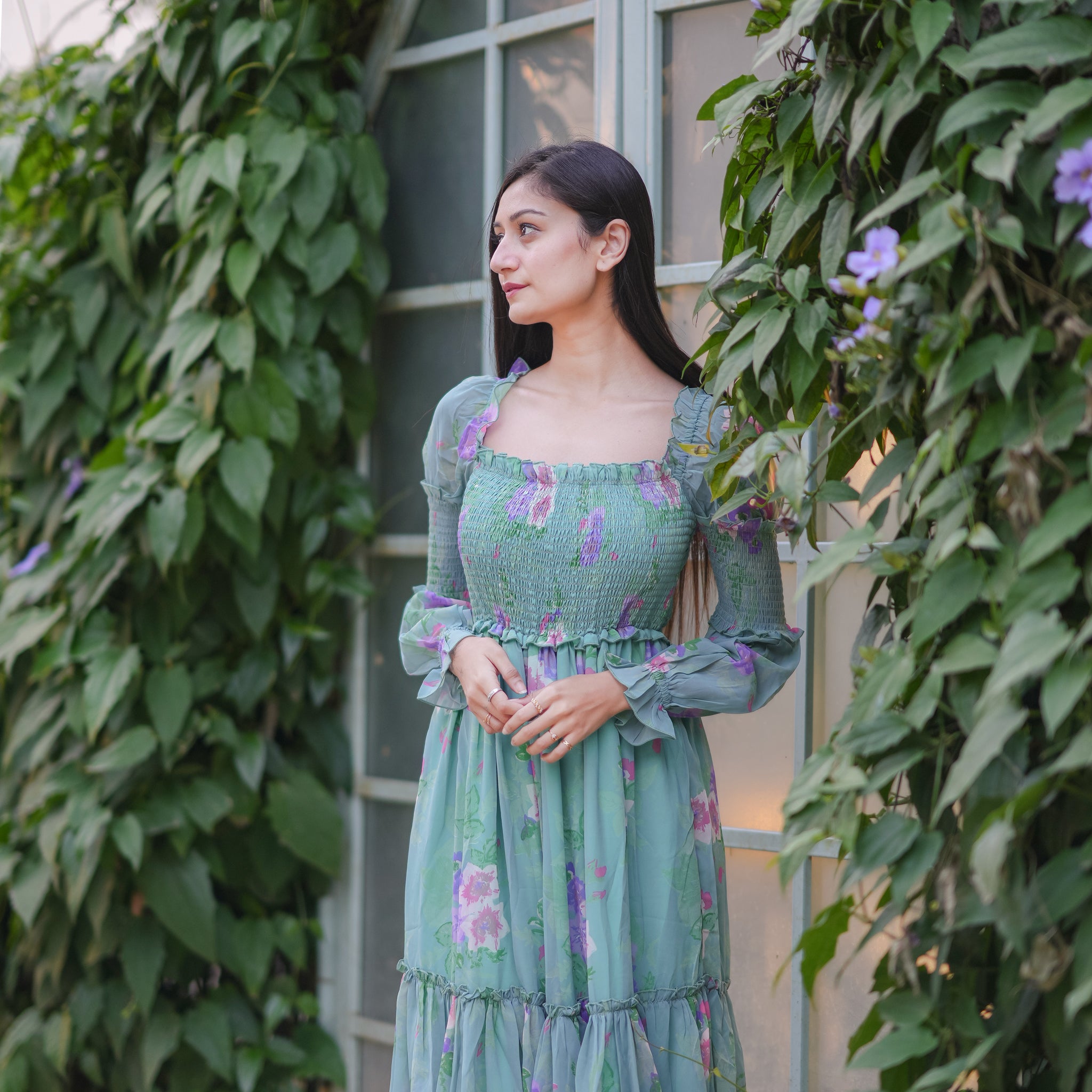 Amara Floral Maxi Dress