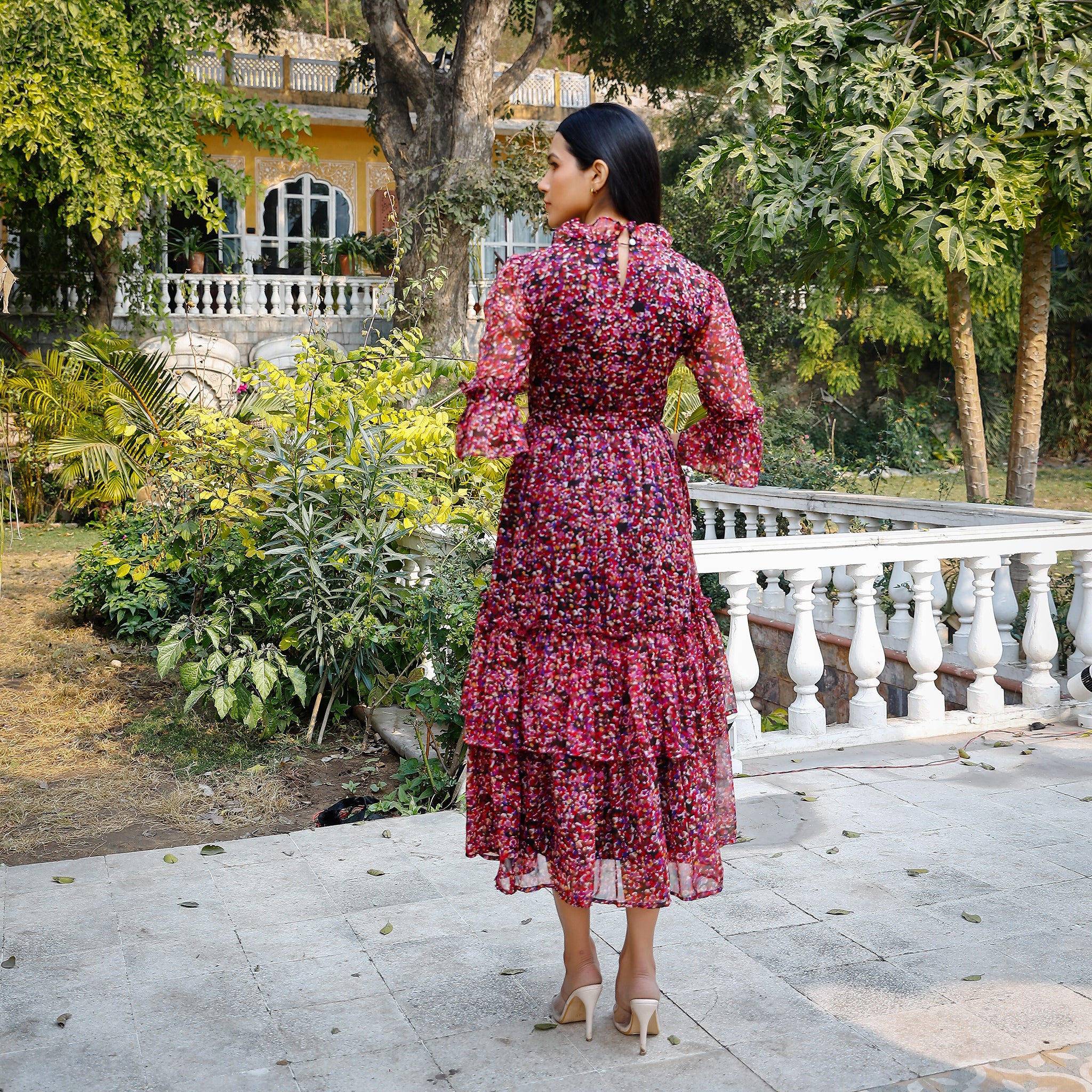 Kiara Multicolor Floral Dress